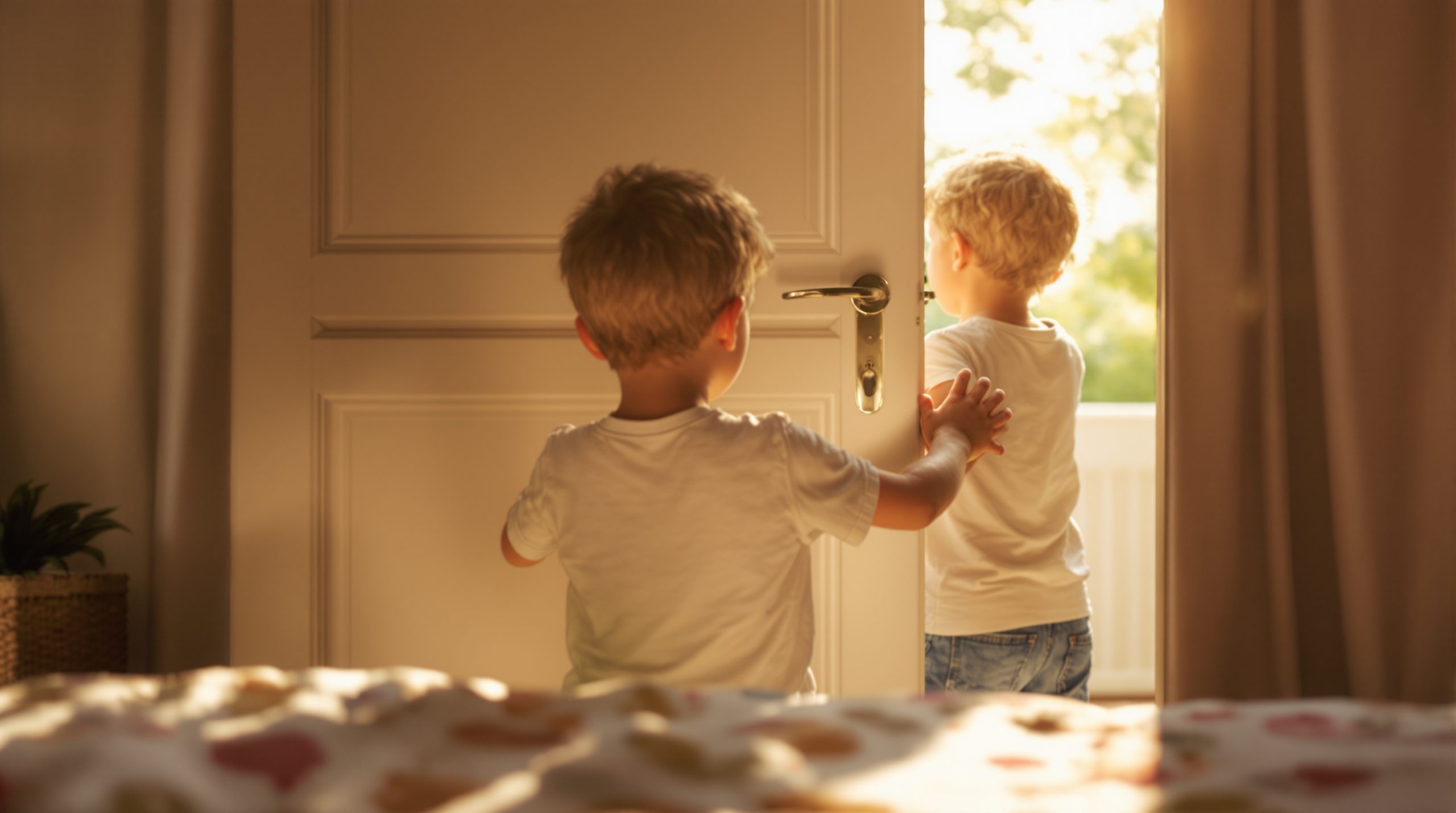 Enfant_Fermant_Porte_Chambre