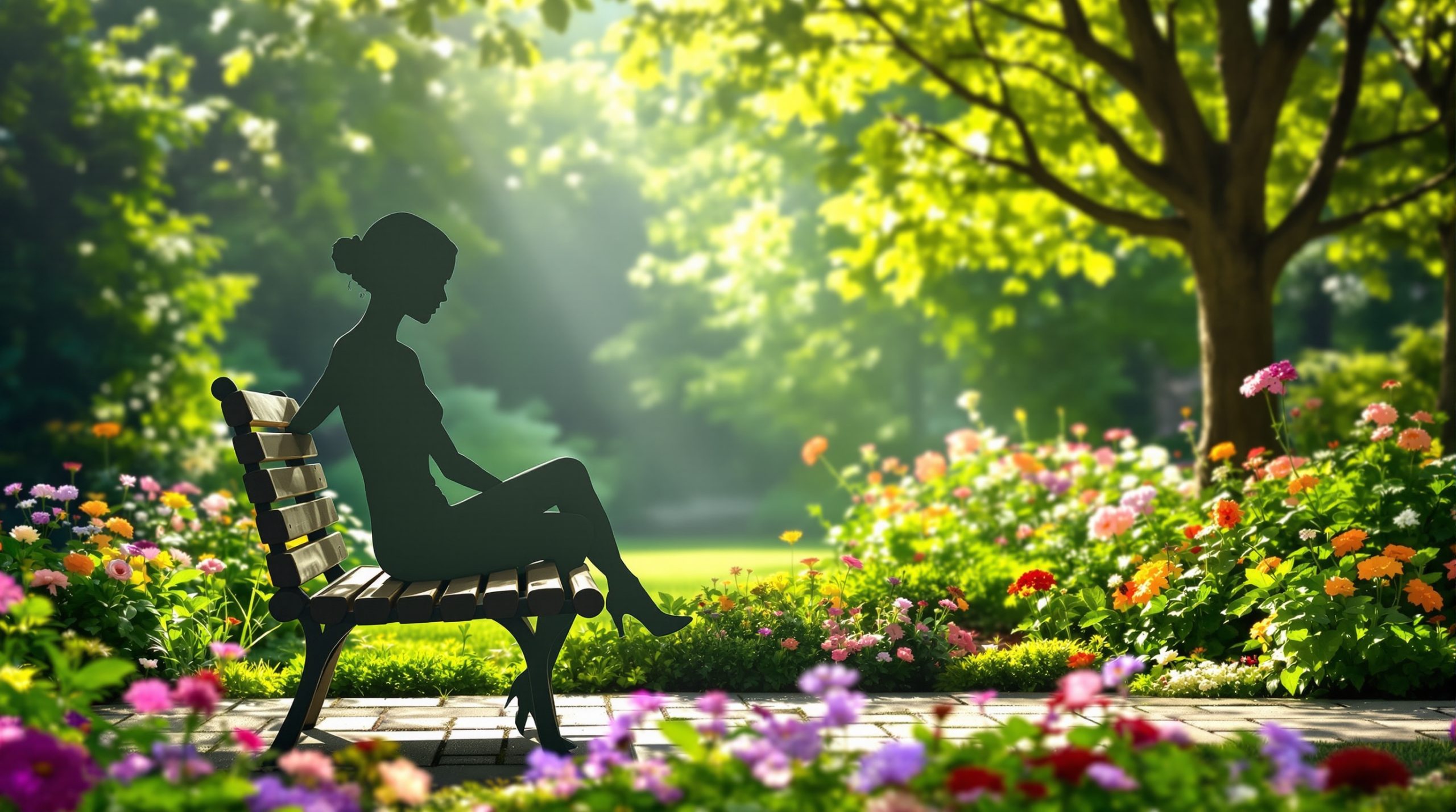 Tranquilité dans le jardin